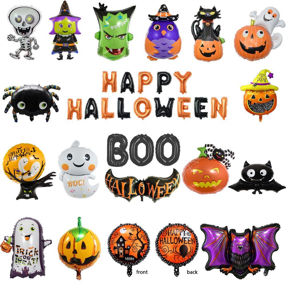 Halloween balloon decoration, Bat/Pumpkin/Balloon party decoration---z