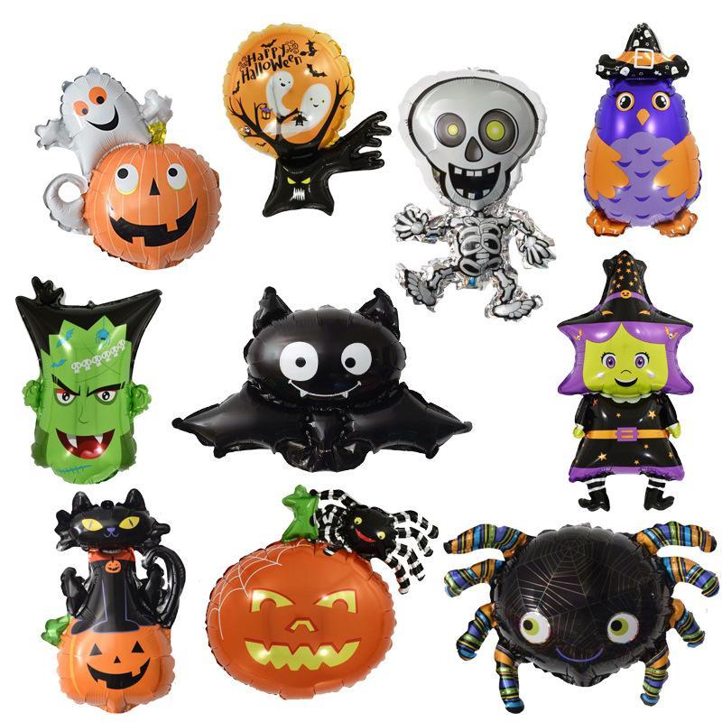 Halloween balloon decoration, Bat/Pumpkin/Balloon party decoration---z