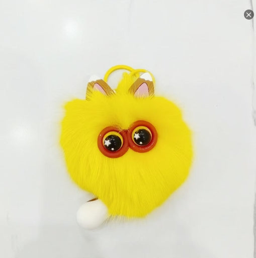 🔥Fluffy cat Keychain,Purrfect Companion Charm,Kitty Cutie Accessory---z