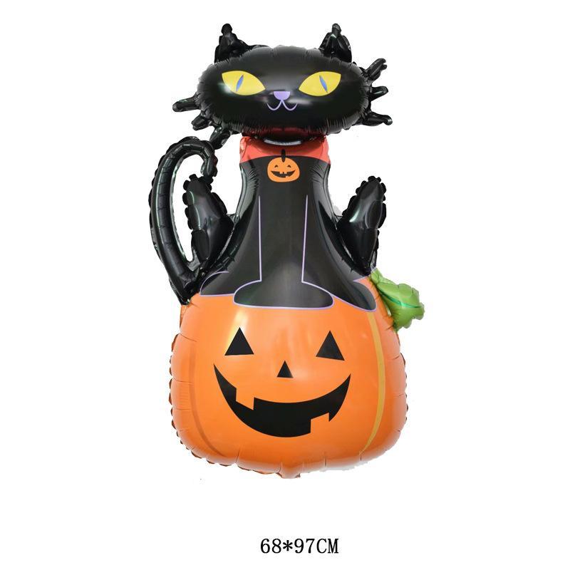 Halloween balloon decoration, Bat/Pumpkin/Balloon party decoration---z