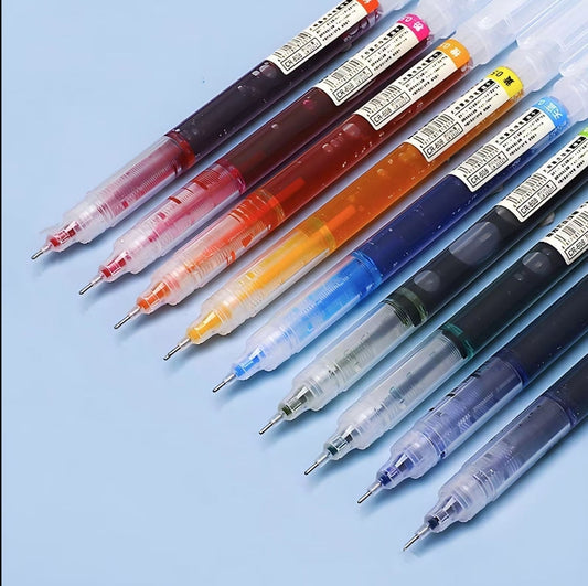 💝💝🖍️🖍️Liquid Roller Pen color quick-drying neutral pen --- z