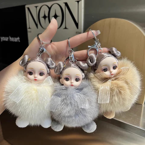 🔥Top Trending🔥Big Eyes Baby Doll, Super Cute Keychains, -z